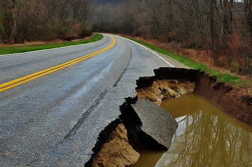 Road Collapse
